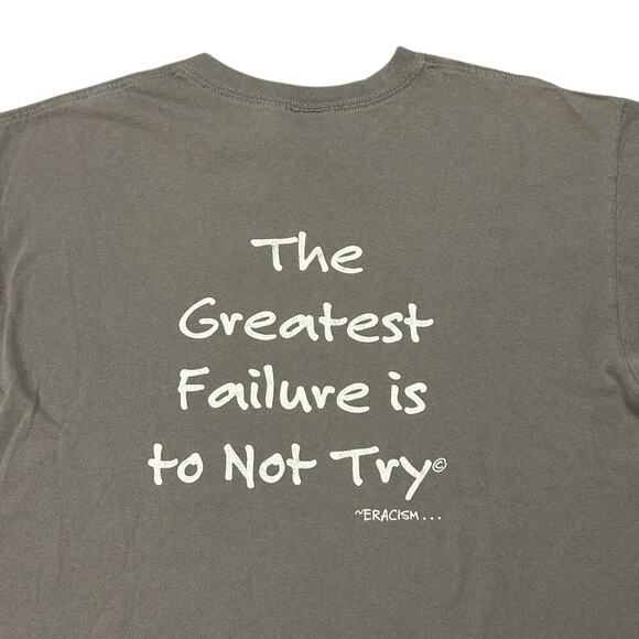 Eracism Vintage 1993 Anti Racism Graphic T-shirt - Picture 2 of 4